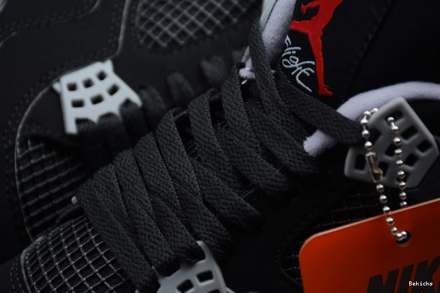 Rep BK 308497-060 retro 4 jordan black cement 2019 ''bred'' air 1207